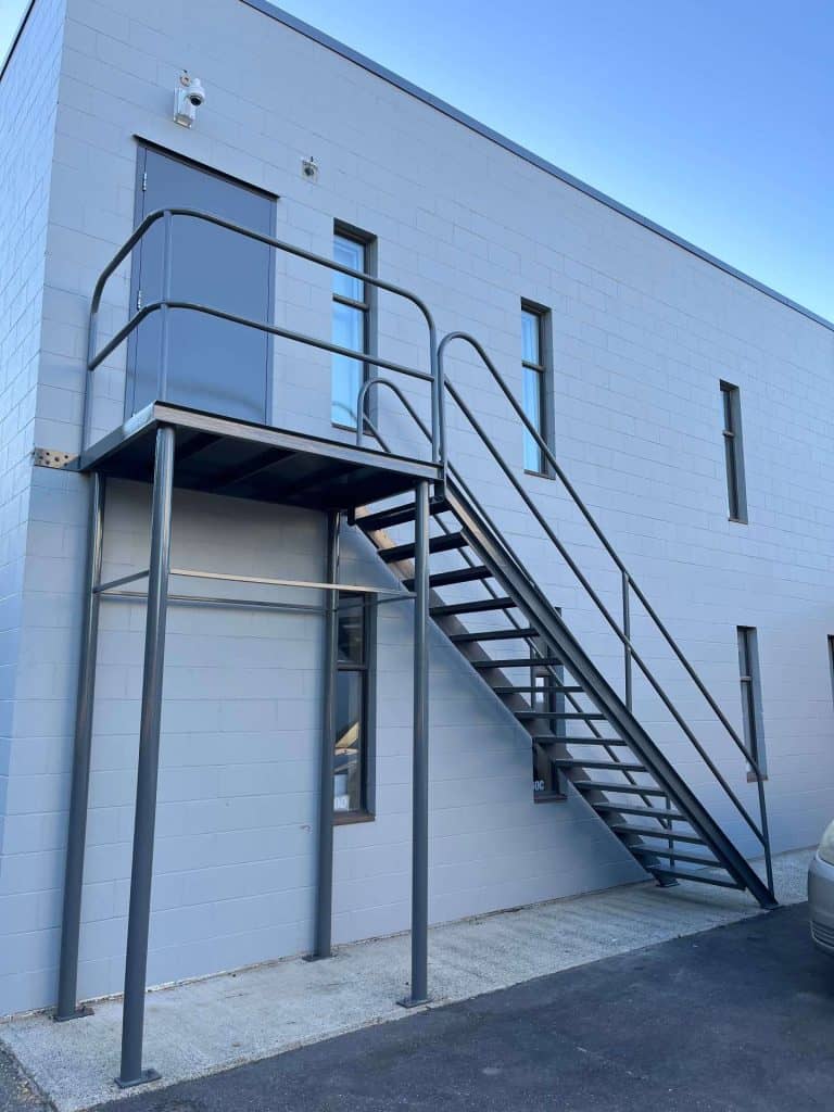 ACS Steel Staircase, JTB Painting