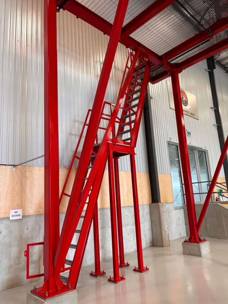 Blackcomb Helicopters Steel Training Structure, JTB Painting