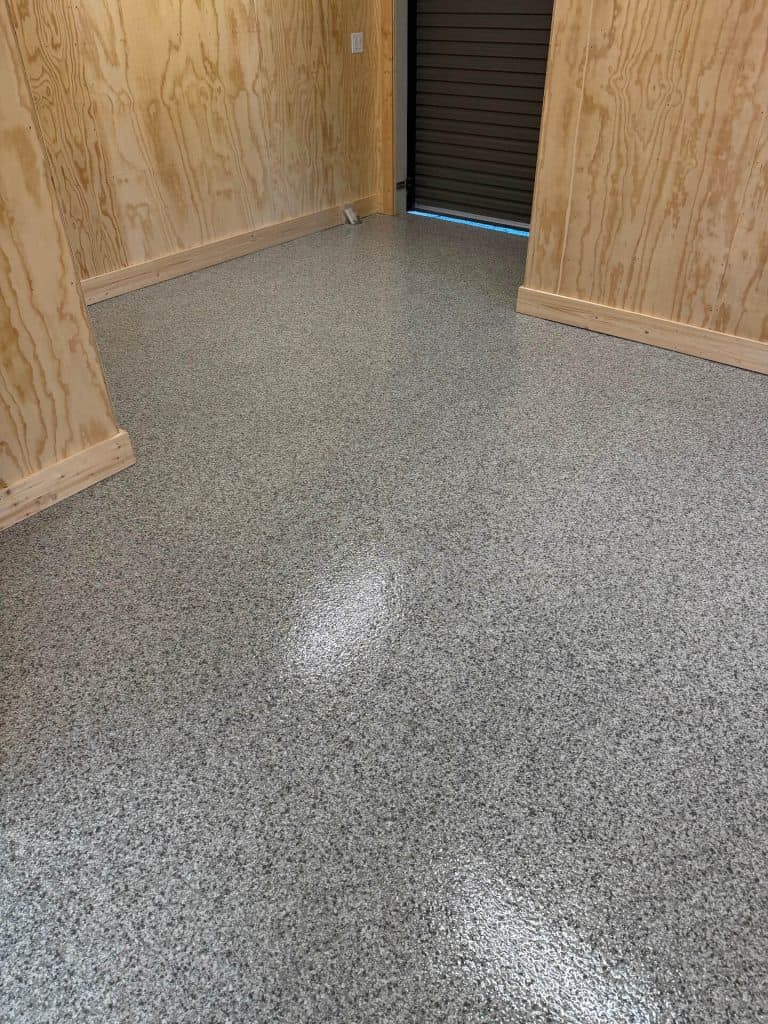 Langley Custom Shop Floor, JTB Painting