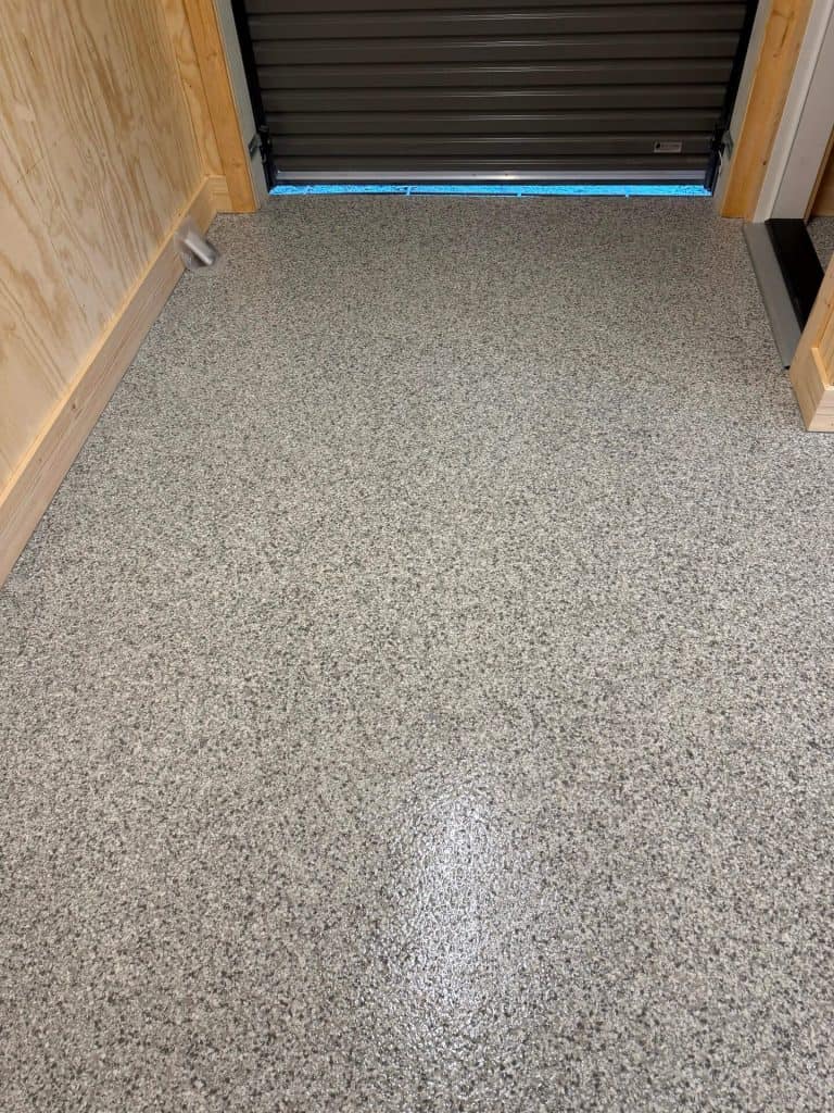Langley Custom Shop Floor, JTB Painting