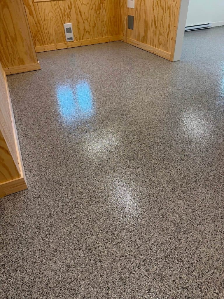 Langley Custom Shop Floor, JTB Painting