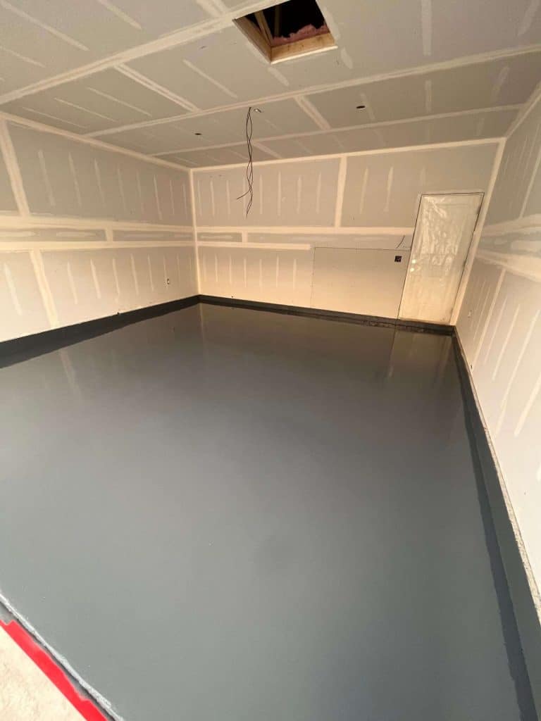 Maple Ridge Custom Garage Floor, JTB Painting