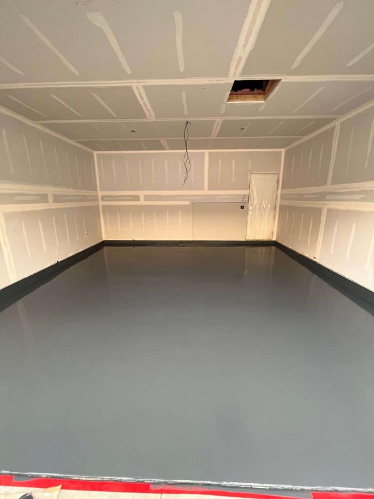 Maple Ridge Custom Garage Floor, JTB Painting